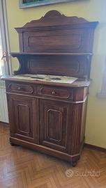 Mezza creEnza con piattaia legno arte Frosinone