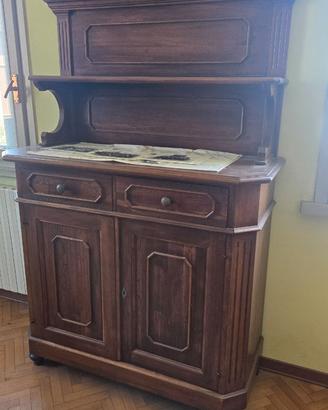 Mezza creEnza con piattaia legno arte Frosinone