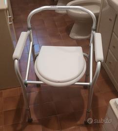Sedia comoda WC e doccia pieghevole ANTEAMED