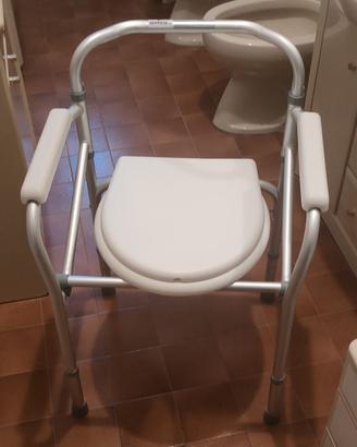 Sedia comoda WC e doccia pieghevole ANTEAMED
