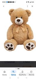 orso peluche gigante 