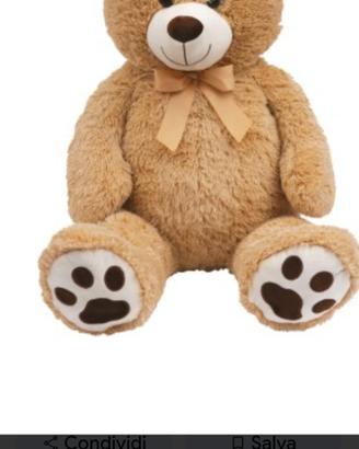 orso peluche gigante 