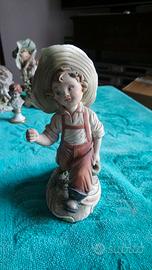 Statuetta vintage Capodimonte, altezza cm 17