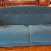 Divano ikea a 2 posti  blu