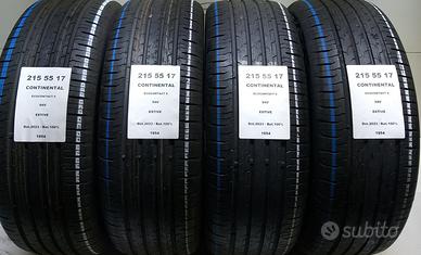 4 GOMME 215 55 17 CONTINENTAL A1954