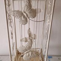 Portaombrelli In Ferro Battuto Con Decorazione. Le