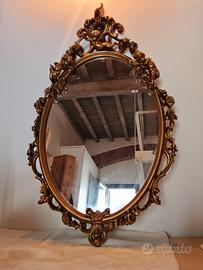 specchio dorato