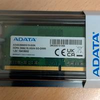 Ram notebook 8gb ADATA ddr4 2666 pc4-21300 AD4S266