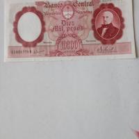 Banconota Argentina 10.000 Pesos 