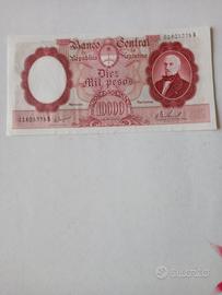 Banconota Argentina 10.000 Pesos 