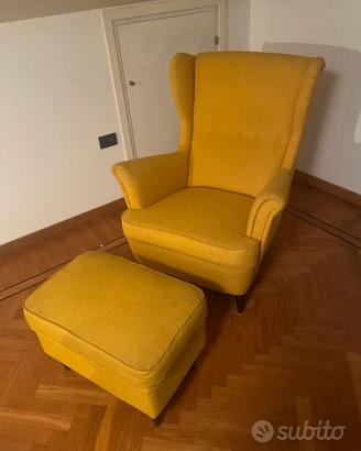 Poltrone Ikea con poggia piedi