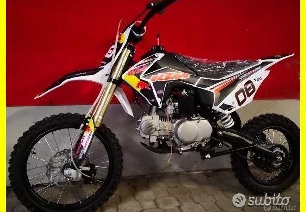 NUOVA 125 PIT BIKE REDBULL KTM CROSS motard R17 sx