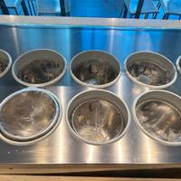 Banco a pozzetto gelati