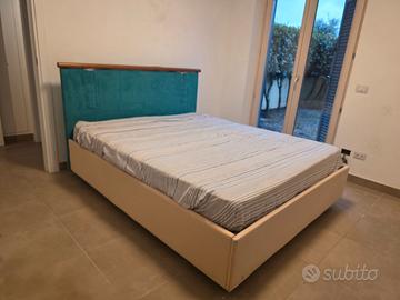 Letto contenitore matrimoniale