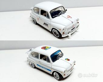 Fiat 600 Abarth Tuning Artigianale 1/18 Tanomodels