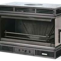 Inserto camino ad angolo ventilato