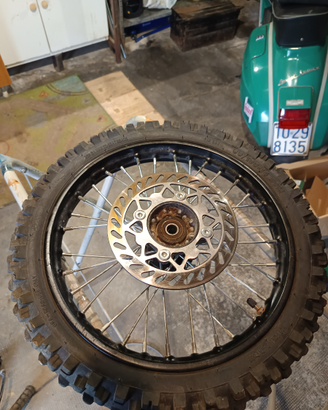 Ruota cross pit bike o monferraglia