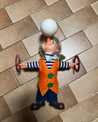 Giocattolo clown Feber vintage - made in Spain