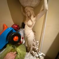 Statua di cemento giardino