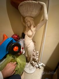 Statua di cemento giardino