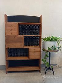 libreria in legno massiccio 