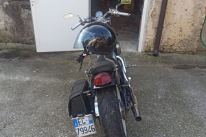 Honda shadow colore blue moto apposta