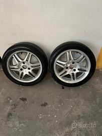 Cerchi in lega e tre gomme per smart 