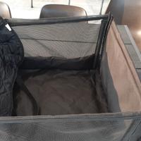 trasportino in tela per cani per auto