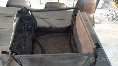 trasportino in tela per cani per auto