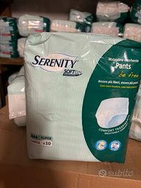 Mutandine assorbenti SERENITY SOFT DRY TG LARGE