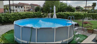 Piscina rotonda fuori terra Intex 4,57 x 1,22h