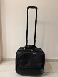 Trolley business in pelle