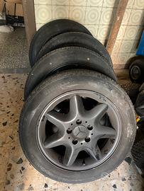 4 cerchi con gomme mercedes