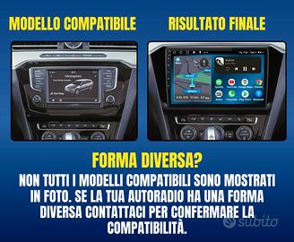 Volkswagen Passat B8 Autoradio android 2 din +KIT