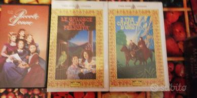 3 VHS videocassette film per bambini