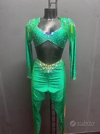 VESTITO DANZA CARAIBICA DONNA DA COMPETIZIONE