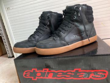 Scarpe Alpinestars DONNA Triumph J-6 WP Black Gum