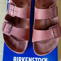 Birkenstock in pelle N 43 COGNAC