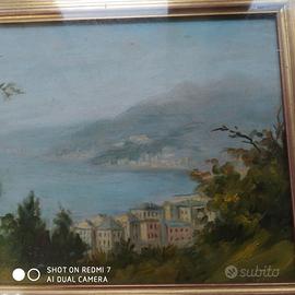 Quadro paesaggio marino