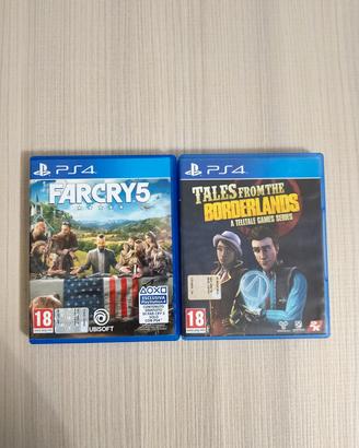 Far Cry 5 + Tales from the Borderlands Ps4