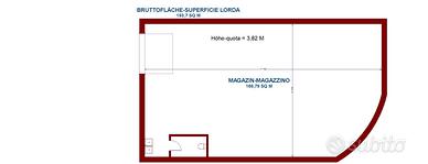 Ampio magazzino/deposito con parcheggio