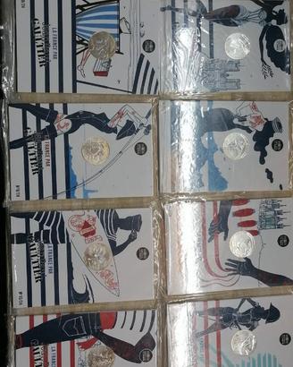 Lotto 12 Monete 10€ Argento Jean Paul Gaultier