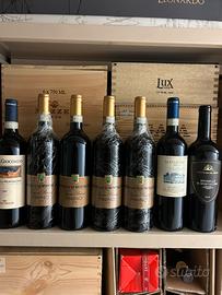 Brunello di Montalcino 7 bottiglie lotto misto