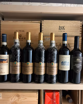 Brunello di Montalcino 7 bottiglie lotto misto