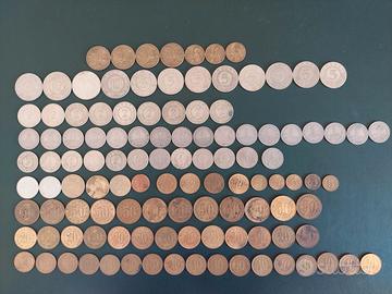 Lotto 300 Monete Paesi Europei, USA, Canada