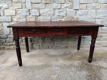 tavolo 800 piemontese antiquariato 