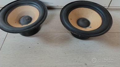 Woofer Peerless L 825 WG coppia 8ohm.  8" vintage