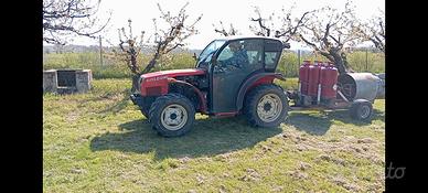 macchina antibrina trainata a gas