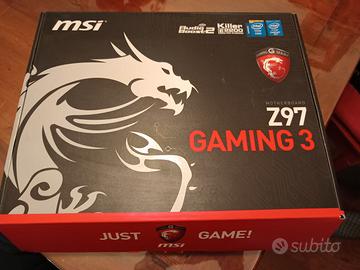 Scheda madre  msi Z97 GAMING 3