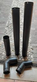 Stock tubi stufa pellet usati / diametro  120 mm.